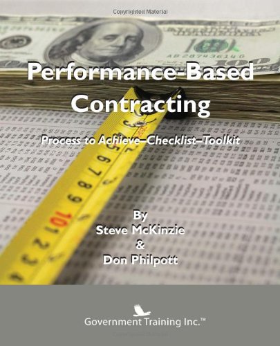 Stock image for Performance-Based Contracting for sale by ThriftBooks-Dallas