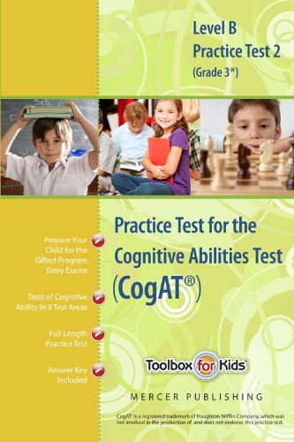 Beispielbild fr Cognitive Abilities Test CogAT Multilevel B Book (Grade 3*) - Practice Test 2 (Form 6) by Mercer Publishing (2010) Paperback zum Verkauf von Your Online Bookstore