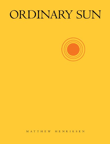 Imagen de archivo de Ordinary Sun a la venta por Better World Books