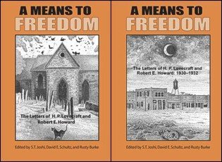 Beispielbild fr A Means to Freedom: The Letters of H. P. Lovecraft and Robert E. Howard (Two Volume Set) zum Verkauf von Smith Family Bookstore Downtown