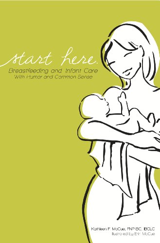 Stock image for Start Here : Breastfeeding and Infant Care with Humor and Common Sense for sale by Better World Books