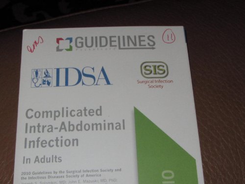 Beispielbild fr Complicated Intra-Abdominal Infection (Guidelines Pocketcards) zum Verkauf von medimops
