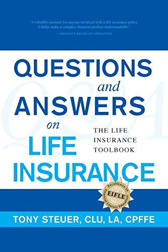 Beispielbild fr Questions and Answers on Life Insurance zum Verkauf von HPB-Red