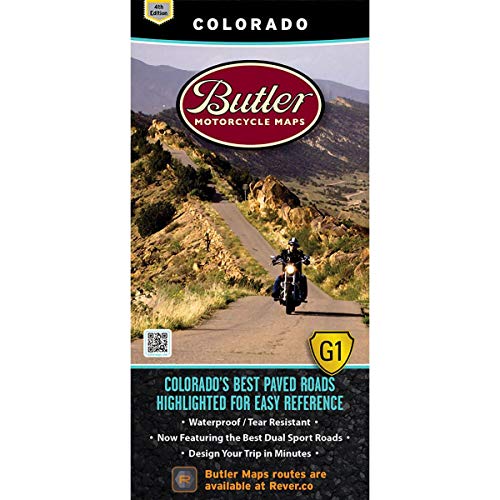 Stock image for Butler Maps G1 State Maps : Colorado for sale by Mahler Books