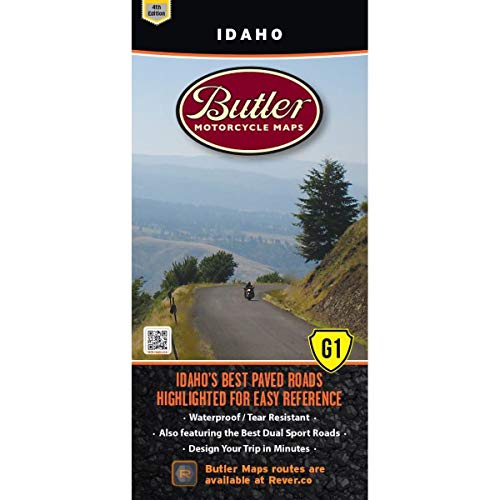 Stock image for Motorcycle Map Idaho for sale by Oregon Books & Games