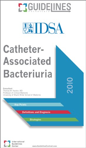 Beispielbild fr Catheter-Associated Bacteriuria Guidelines Pocketcard 2010 (Guidelines Pocketcards) zum Verkauf von medimops