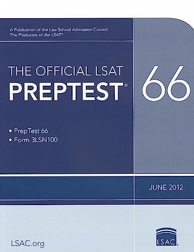 9780984636051: The Official Lsat Preptest 66: June 2012 Lsat