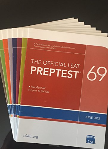 Beispielbild fr The Official LSAT Preptest 69: June 2013 LSAT zum Verkauf von ThriftBooks-Dallas