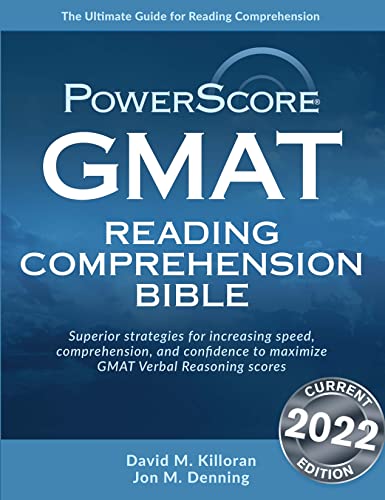 Stock image for The PowerScore GMAT Reading Comprehension Bible for sale by BooksRun