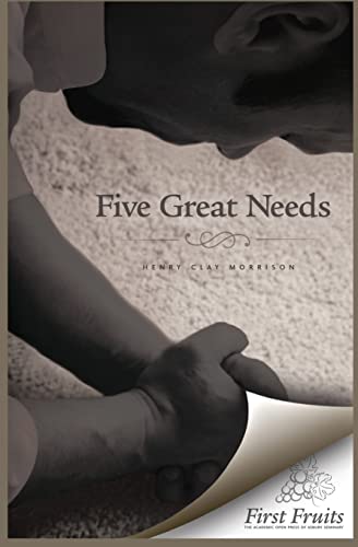 Imagen de archivo de Five Great Needs [Soft Cover ] a la venta por booksXpress