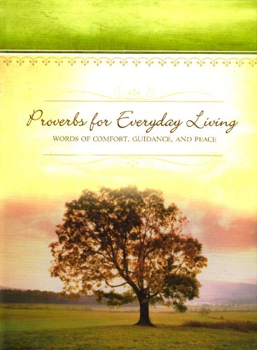 Imagen de archivo de Proverbs For Everyday Living a la venta por Once Upon A Time Books