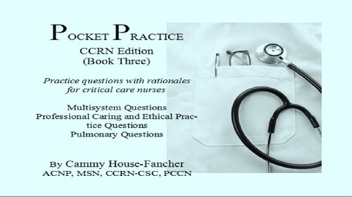 Stock image for Pocket Practice CCRN Edition (Book Three) Practice questions with rationales for critical care nurses for sale by Patrico Books