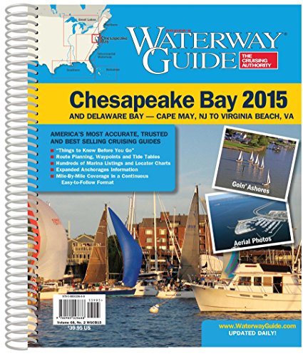 9780985028688: Dozier's Waterway Guide Chesapeake Bay 2015: And Delaware Bay-Cape May, NJ to Virginia Beach, VA