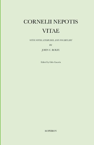 Stock image for Cornelii Nepotis. Vitae. (Latin Edition) for sale by A1AMedia