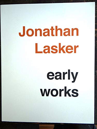 Jonathan Lasker (Signed First Edition)