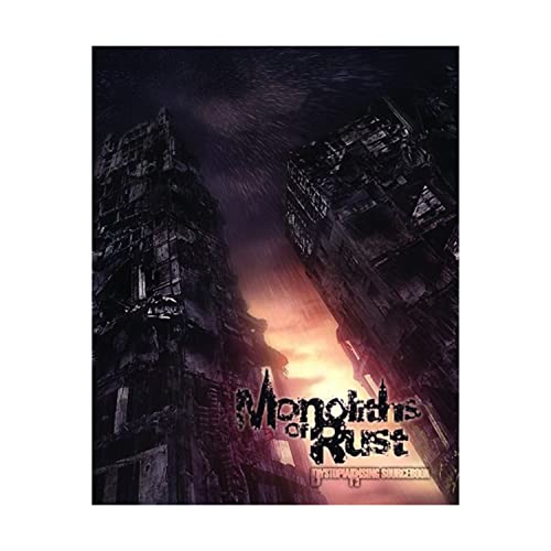 9780985179489: Monoliths of Rust: Dystopia Rising Sourcebook