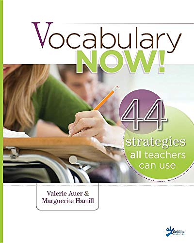 Stock image for Vocabulary Now! : 44 Strategies All Teachers Can Use for sale by HPB-Red