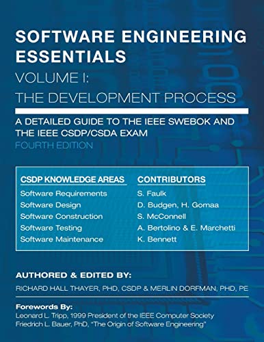 9780985270704: SOFTWARE ENGINEERING ESSENTIALS, Volume I: The Development Process: Volume 1