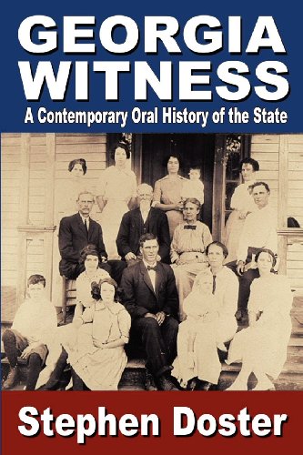 Stock image for Georgia Witness : A Contemporary Oral History of the State for sale by Better World Books