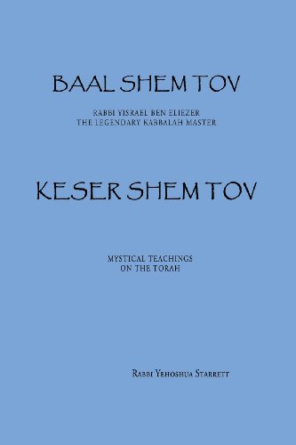 Stock image for Keser Shem Tov (Baal Shem Tov) for sale by Book Deals