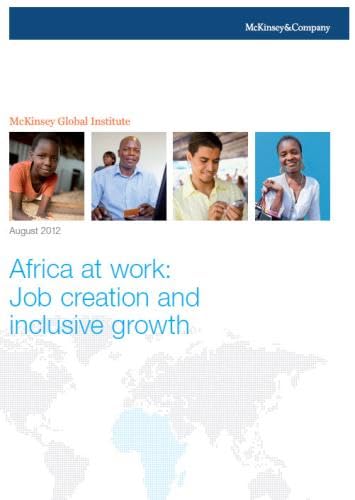 Beispielbild fr Africa at work: Job creation and inclusive growth zum Verkauf von Revaluation Books