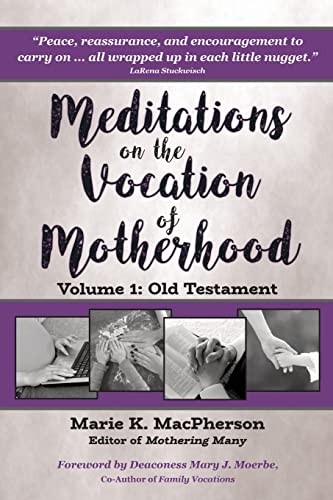 9780985754365: Meditations on the Vocation of Motherhood: Old Testament