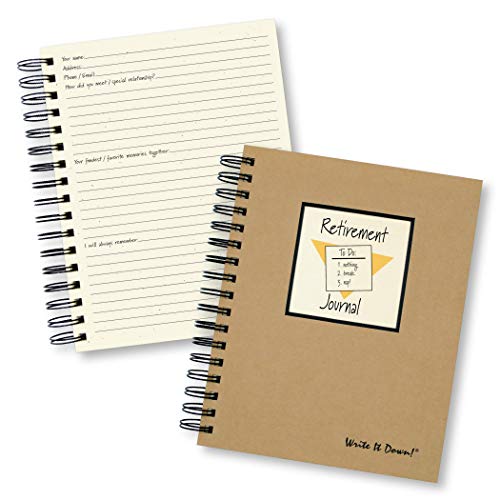Stock image for Retirement Party Journal (Kraft) : Journals Unlimited for sale by Better World Books