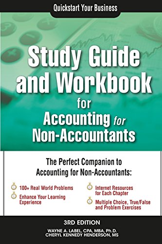 Stock image for Study Guide and Workbook for Accounting for Non-Accountants for sale by Seattle Goodwill