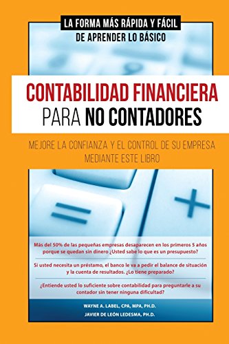 Stock image for Contabilidad Financiera Para No Contadores (Spanish Edition) for sale by GF Books, Inc.