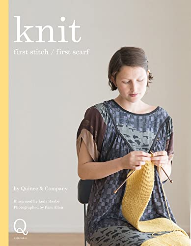 Stock image for Knit: first stitch / first scarf for sale by SecondSale