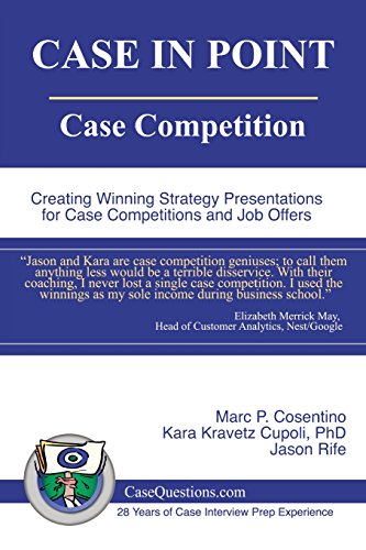 Stock image for CASE IN POINT: Case Competition: Creating Winning Strategy Presentations for Case Competitions and Job Offers for sale by SecondSale