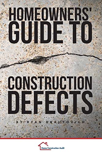 Stock image for Homeowners' Guide to Construction Defects for sale by Lucky's Textbooks