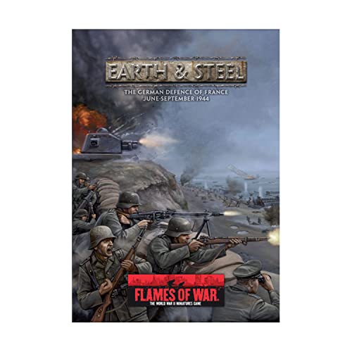 Stock image for Earth & Steel: The German Defence of France: June-September 1944 for sale by Half Price Books Inc.