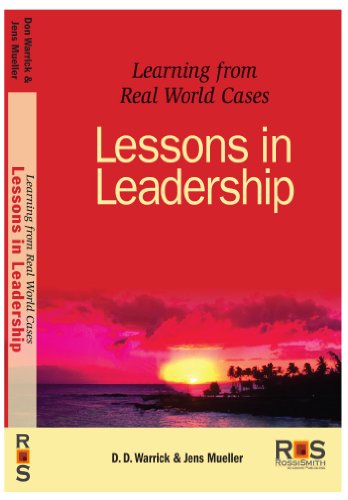 Beispielbild fr Lessons in Leadership : Learn from Cases zum Verkauf von Better World Books
