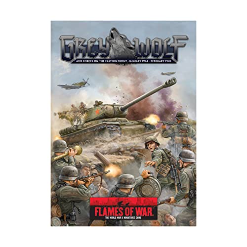 Stock image for Grey Wolf: Axis Forces on the Eastern Front, January 1944-February 1945 (Flames of War) for sale by HPB Inc.