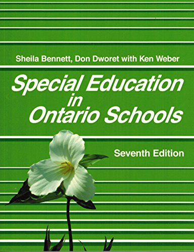 Stock image for Special Education in Ontario Schools for sale by Better World Books