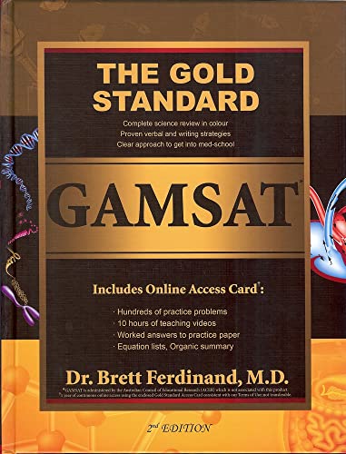 Stock image for Gold Standard GAMSAT Preparation with Online Card (UK, Ireland) for sale by WorldofBooks