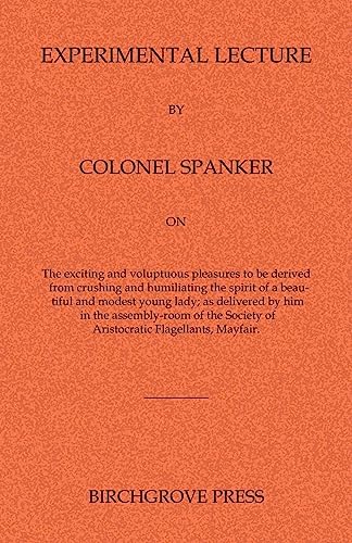 Stock image for Experimental Lecture By Colonel Spanker for sale by Best and Fastest Books