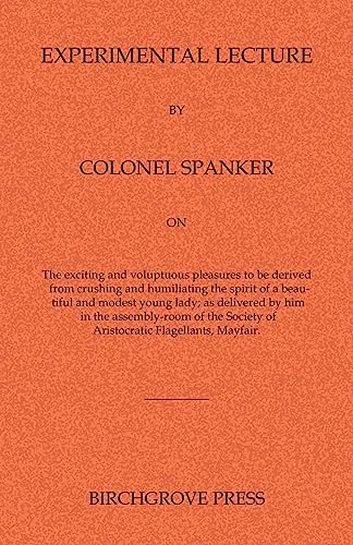 Stock image for Experimental Lecture By Colonel Spanker for sale by Lucky's Textbooks
