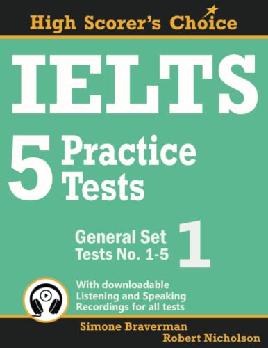 Stock image for IELTS 5 Practice Tests, General Set 1: Tests No. 1-5 (High Scorer's Choice) (Volume 2) for sale by SecondSale