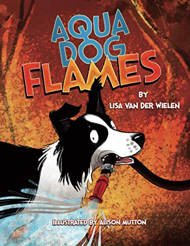 Stock image for Aqua Dog Flames for sale by GreatBookPrices