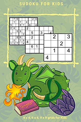 9780987640468: SUDOKU FOR KIDS Vol.1: 4 x 4, 6 x 6, 9 x 9 grids for Kids