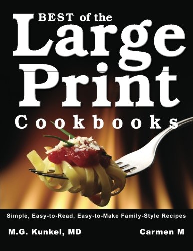 9780987686909: Best of the Large Print Cookbooks