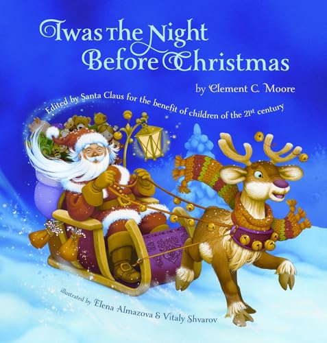 Beispielbild fr Twas The Night Before Christmas: Edited by Santa Claus for the Benefit of Children of the 21st Century zum Verkauf von Zoom Books Company
