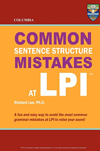 Stock image for Columbia Common Sentence Structure Mistakes at LPI for sale by THE SAINT BOOKSTORE