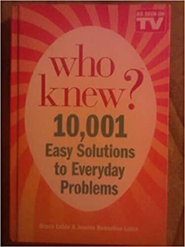 Stock image for Who Knew? 10,001 Easy Solutions to Everyday Problems for sale by SecondSale