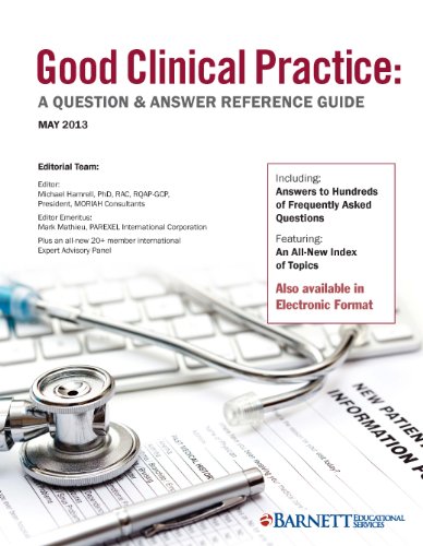 Stock image for Good Clinical Practice: A Question & Answer Reference Guide, May 2013 for sale by HPB-Red