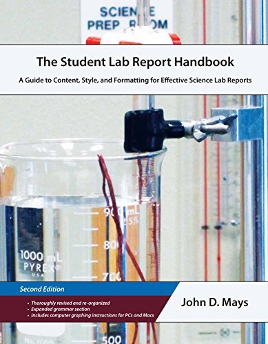 Beispielbild fr The Student Lab Report Handbook : A Guide to Content, Style, and Formatting for Effective Science Lab Reports zum Verkauf von Better World Books