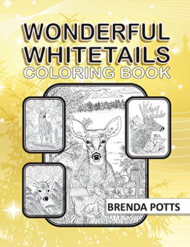 9780988327245: Wonderful Whitetails: Coloring Book