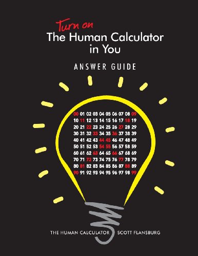 Stock image for Turn on The Human Calculator in You Answer Guide: The Human Calculator Answer Guide for sale by Zoom Books Company